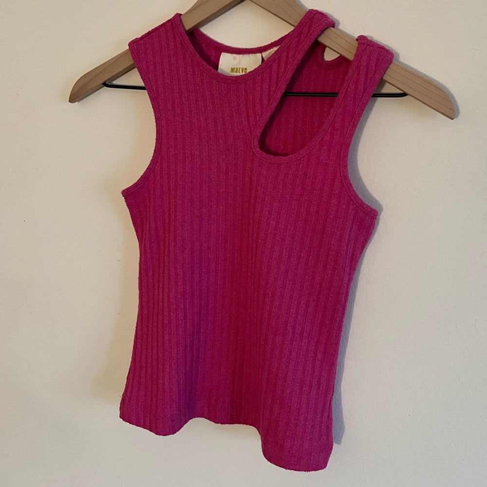 Pink River anthropology tank by Maeve